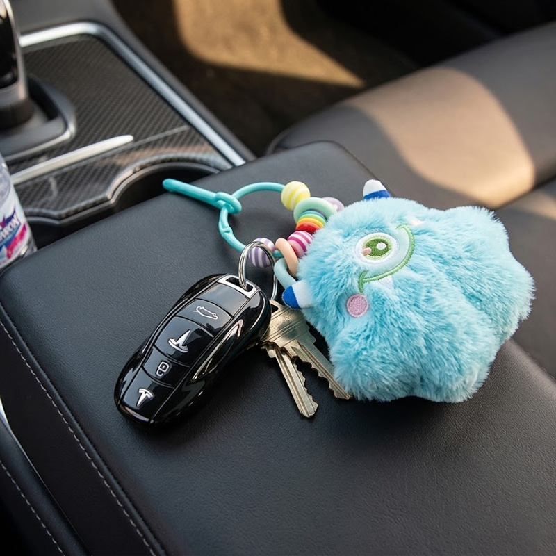 SUSHAN Manufacturer Customizes High-quality Cute Keychain Plush Toys Custom Plush KeyChain Toys