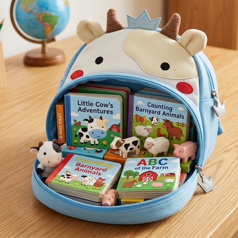 SUSHAN Wholesale Custom-Made Cute Plush Doll Backpacks Children's Holiday Gifts 0-24 Months Portable School Bags

