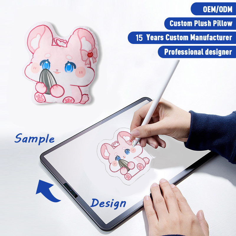 SUSHAN Custom Stuffed Animals Plush Pillow Wholesale Soft Toys Custom Plush Stuffed Animal Toy Plush Custom