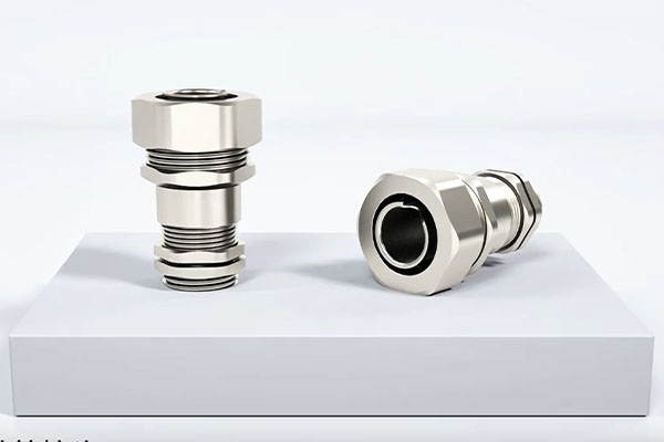 Locking metal hose joint