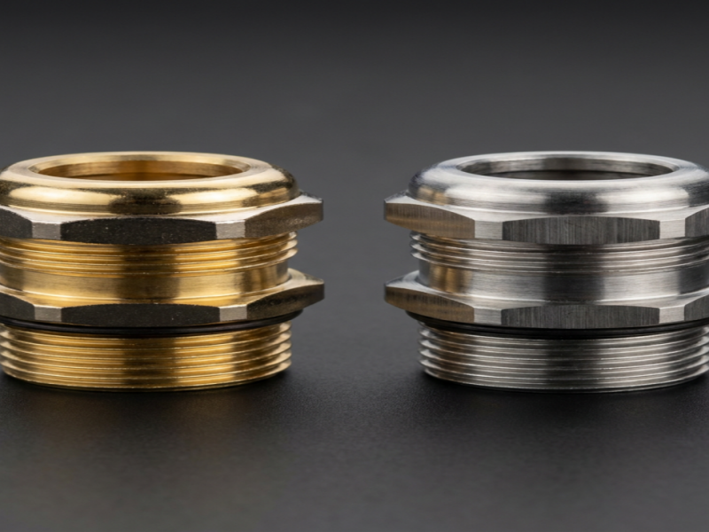 Brass vs. Stainless Steel Cable Glands: Which Should You Choose for Your Industrial Project?