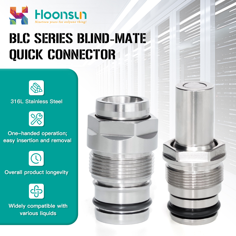 1. Core Positioning of BLC Series: Durable Leak-Proof Liquid Cooling Connectors for Versatile Deployment