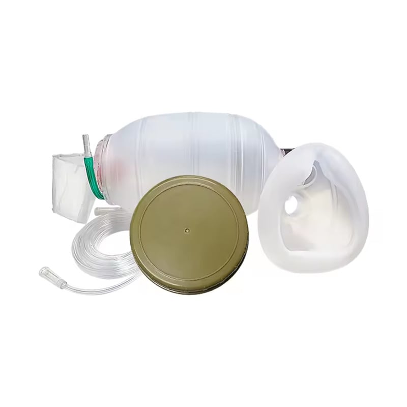 Maschera BVM su misura (Bag-Valve-Mask, BVM) per rianimazione cardiopolmonare (CPR) e ventilazione medica