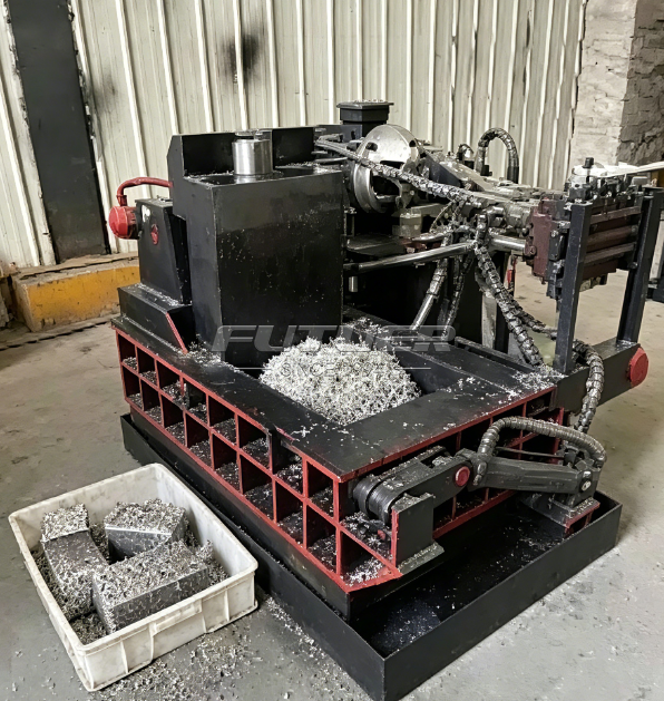 Model 80 Metal Briquetting Press 80型金属压块机