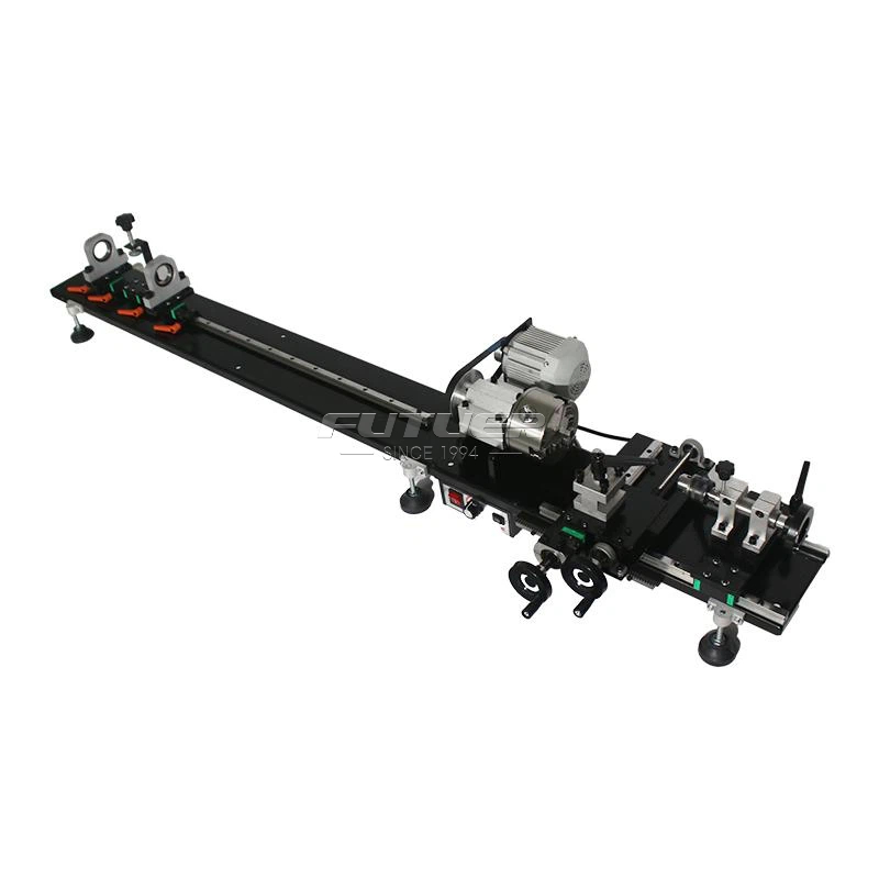 Single track single chuck rod repair machine