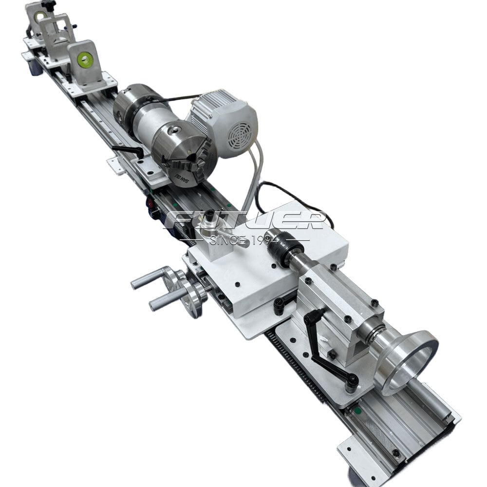 Dual-Track, Dual-Chuck Pool Cue Repair Machine