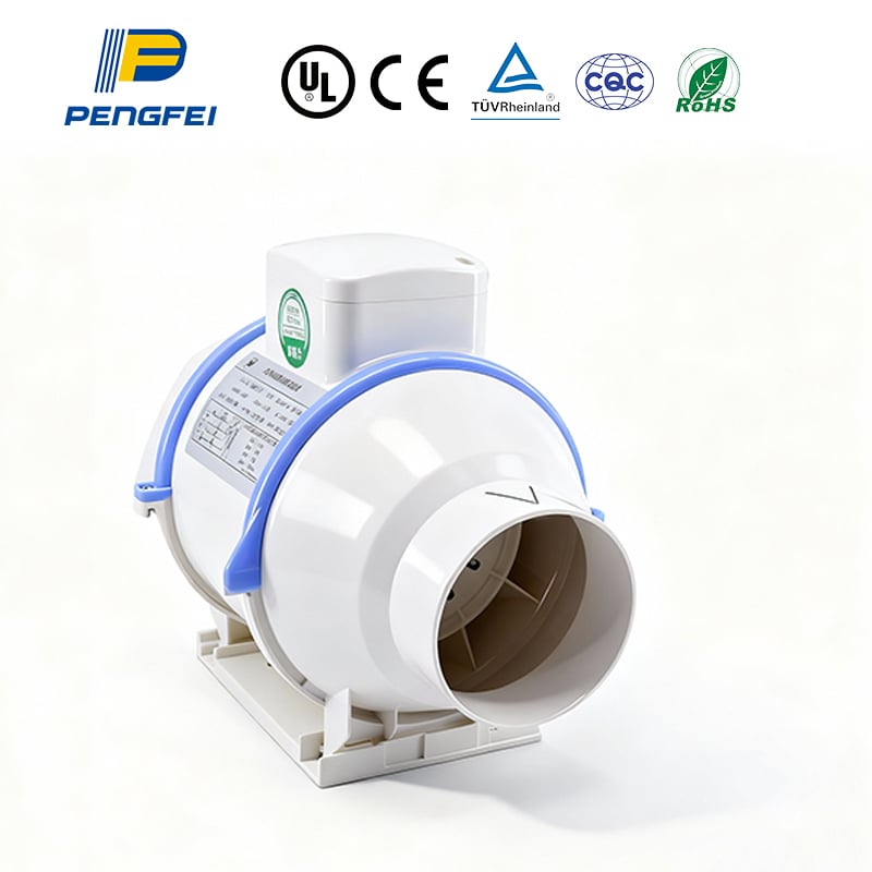 4  Inch Mixed Flow Axial Inline Duct Fan Mixed Flow Fan