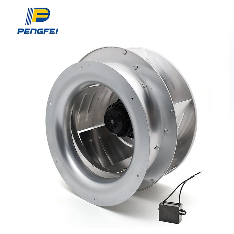 AC 133mm External Rotor Motor Powered Backward Curved Centrifugal Fan