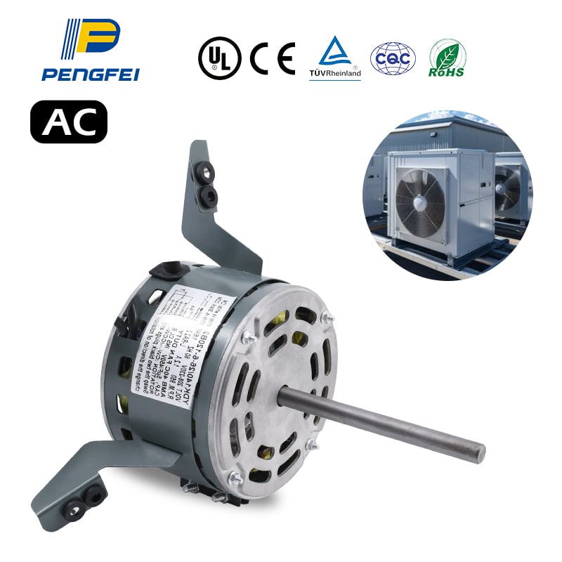 OEM Upgraded Condenser Fan Motor 1100RPM Replacement for ac GE Genteq Carrier Bryant Payne Dayton 5KCP39EGS070S 5KCP39EGY823S 3905 HC39GE237 6DLL0 Reversible Rotating + Capacitor