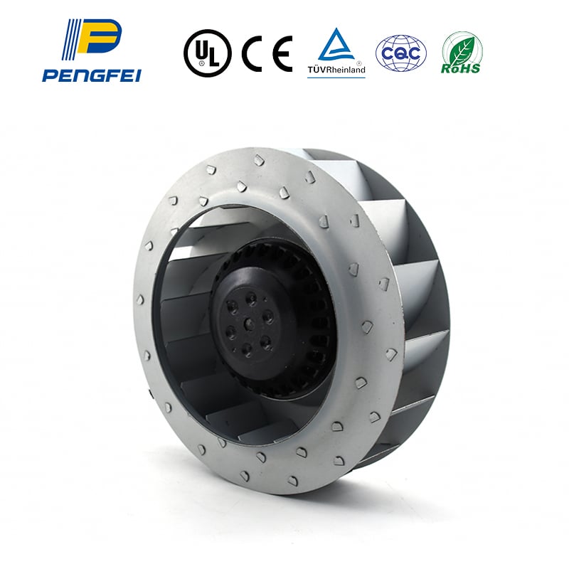 produttori di ventilatori centrifughi curvi all'indietro AC 175 mm