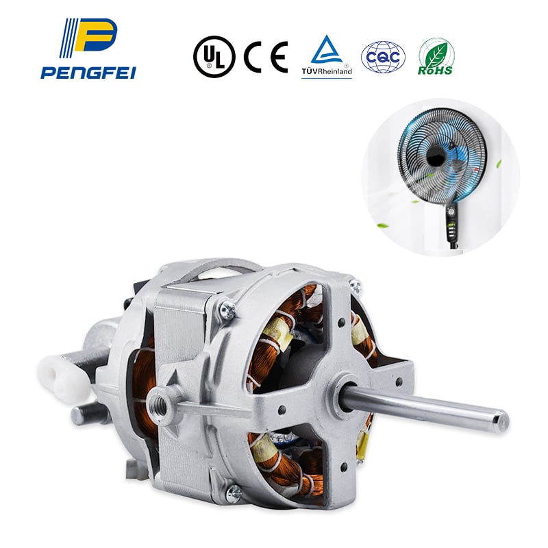 OEM Single-Phase Pedestal Fan Motor with Silicon Steel Copper Wire Table fan Wall fan Floor fan Oscillating Fan Motor