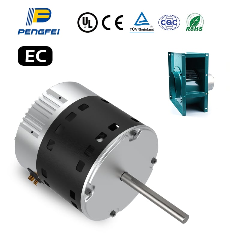 1/6HP 1/5HP 1/4HP 1/3HP 1/2HP 3/4HP 1HP ECM D/D 120/240V 50/60Hz  12v DC EC Industrial Fan Furnace Blower Fan Air Conditioning Condenser Motor