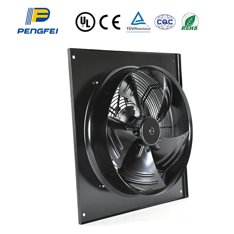 EC 200-900mm waterproof farm Industrial Exhaust Cooling Axial flow fan