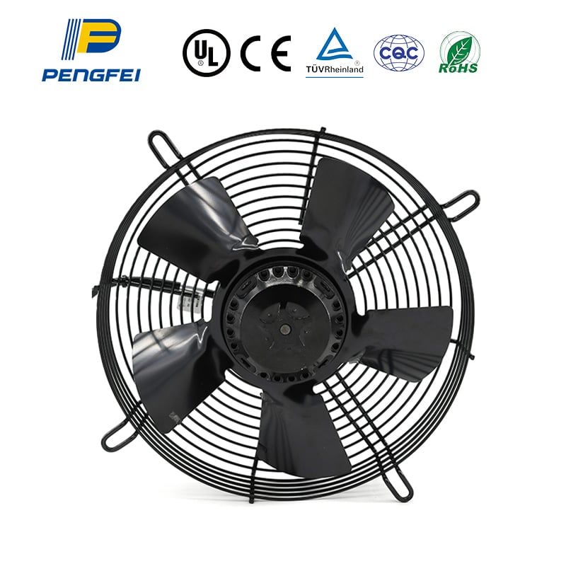 EC 600MM 6000CFM Air Flow Carbon Steel Blade 920W Axial Fan 220V/380V Industrial Factory Ventilation Fresh air