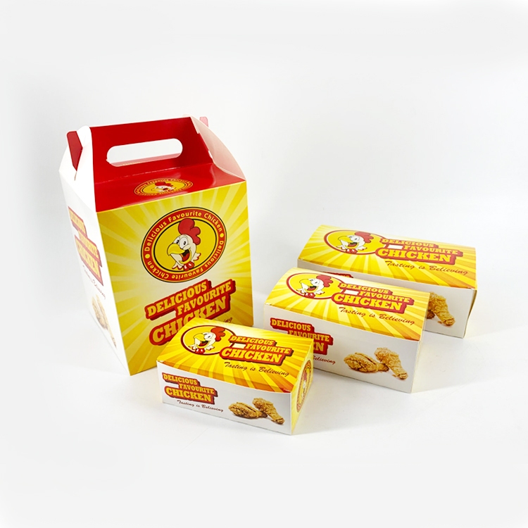 Frittierte Hähnchenboxen