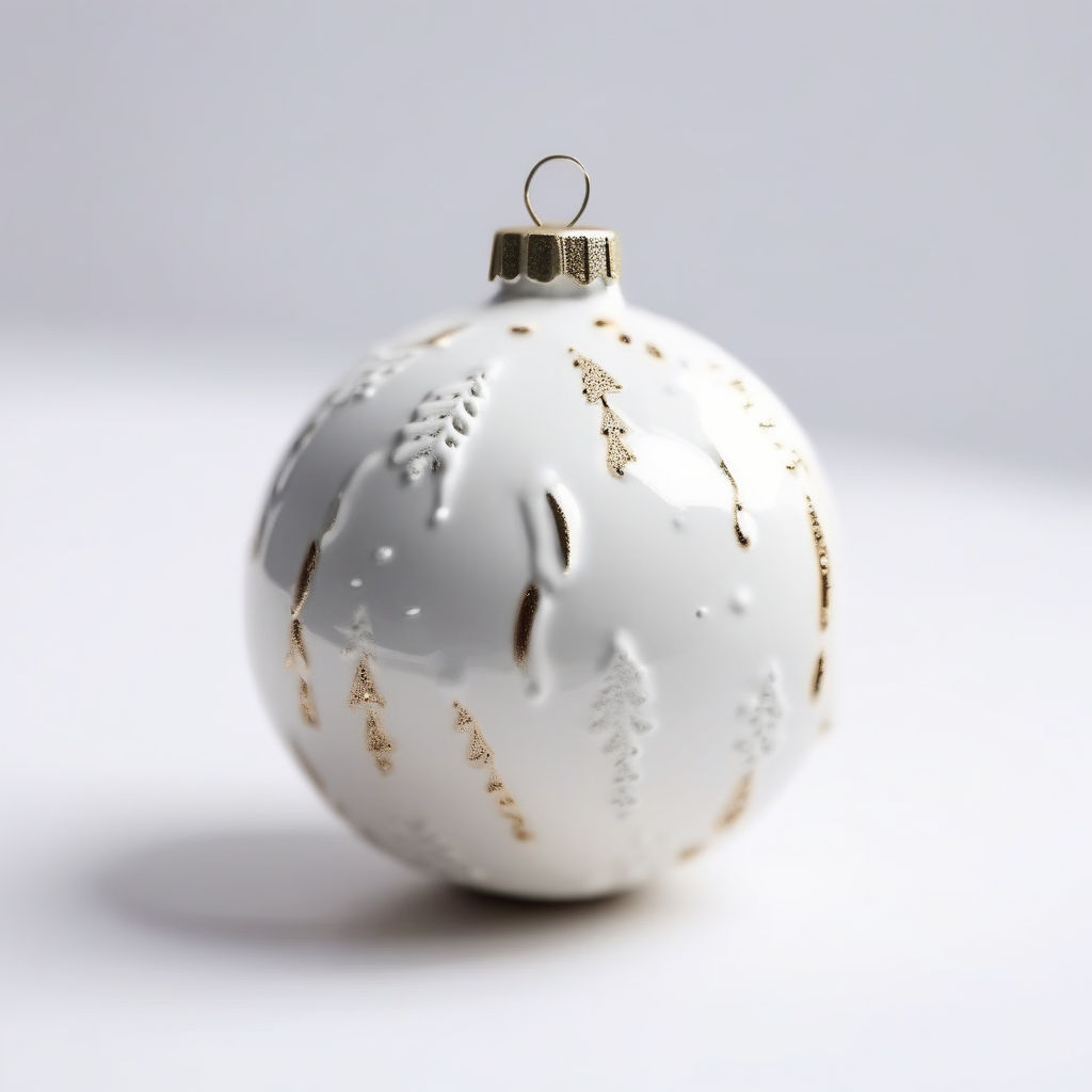 Çömlek malı Noel topu
