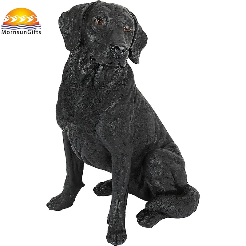 Individuelle Wohnaccessoires Harz Harz Haustier Hund Statue