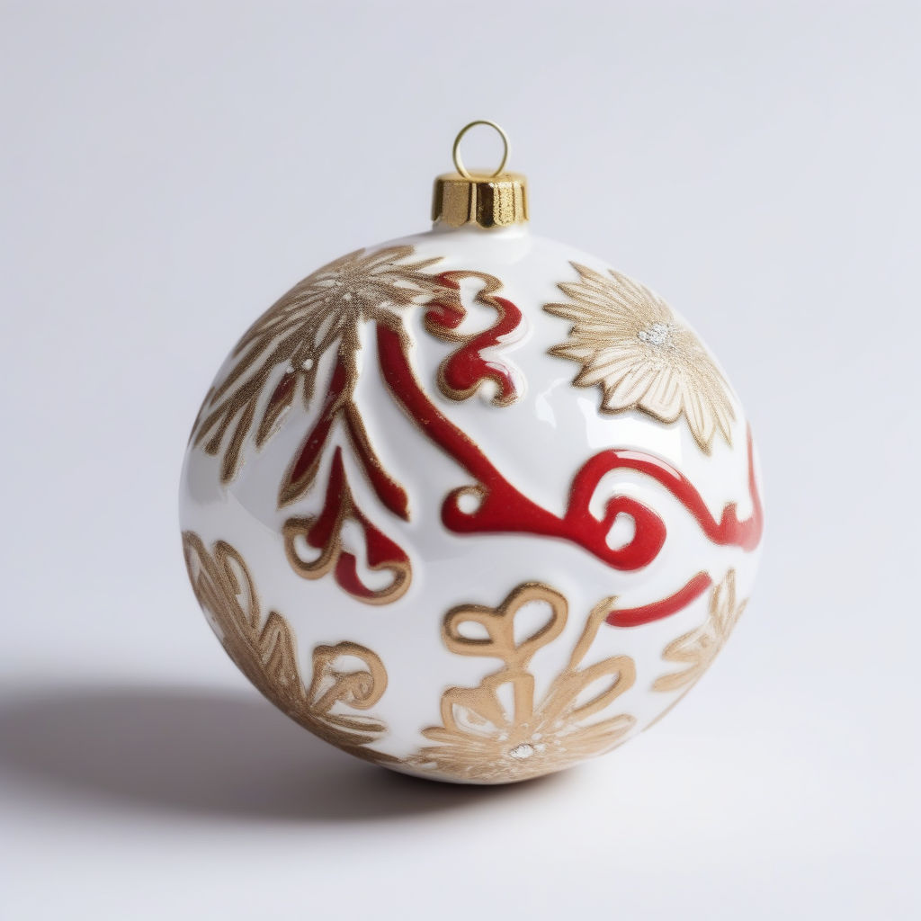 Çömlek malı Noel topu