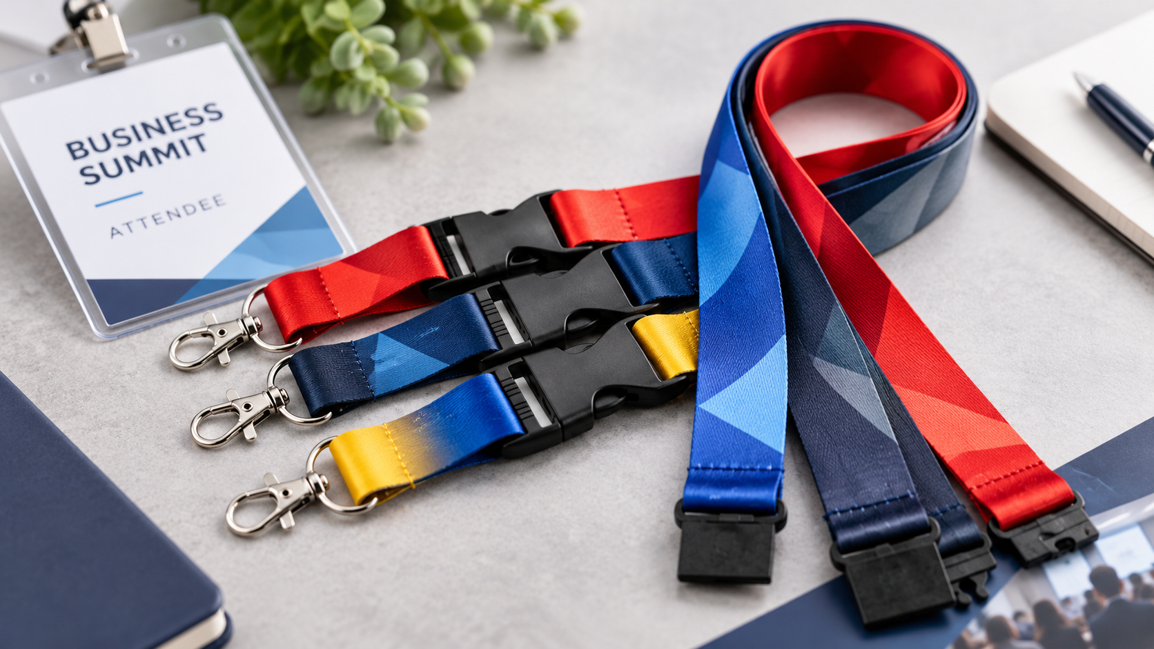 Why Are Custom Lanyard Designs Becoming More Popular at Business Events