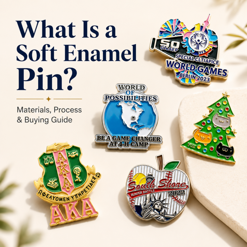 What Businesses Need to Know About Custom Soft Enamel Pins？