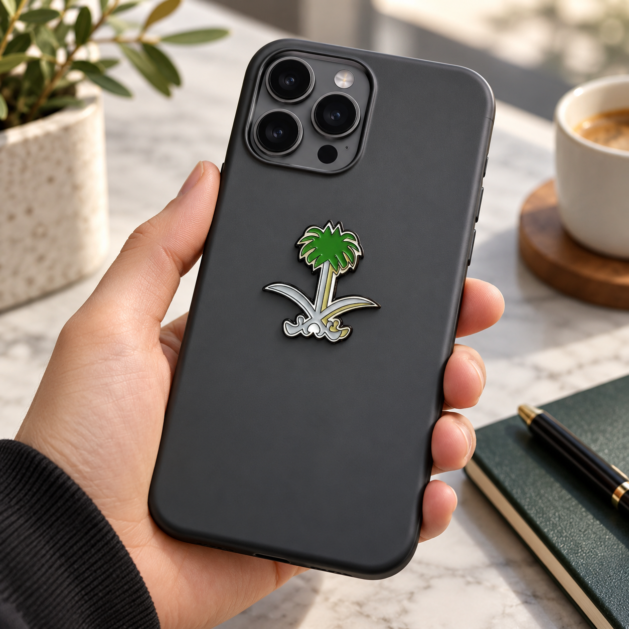 Sticker Telefon Saudi