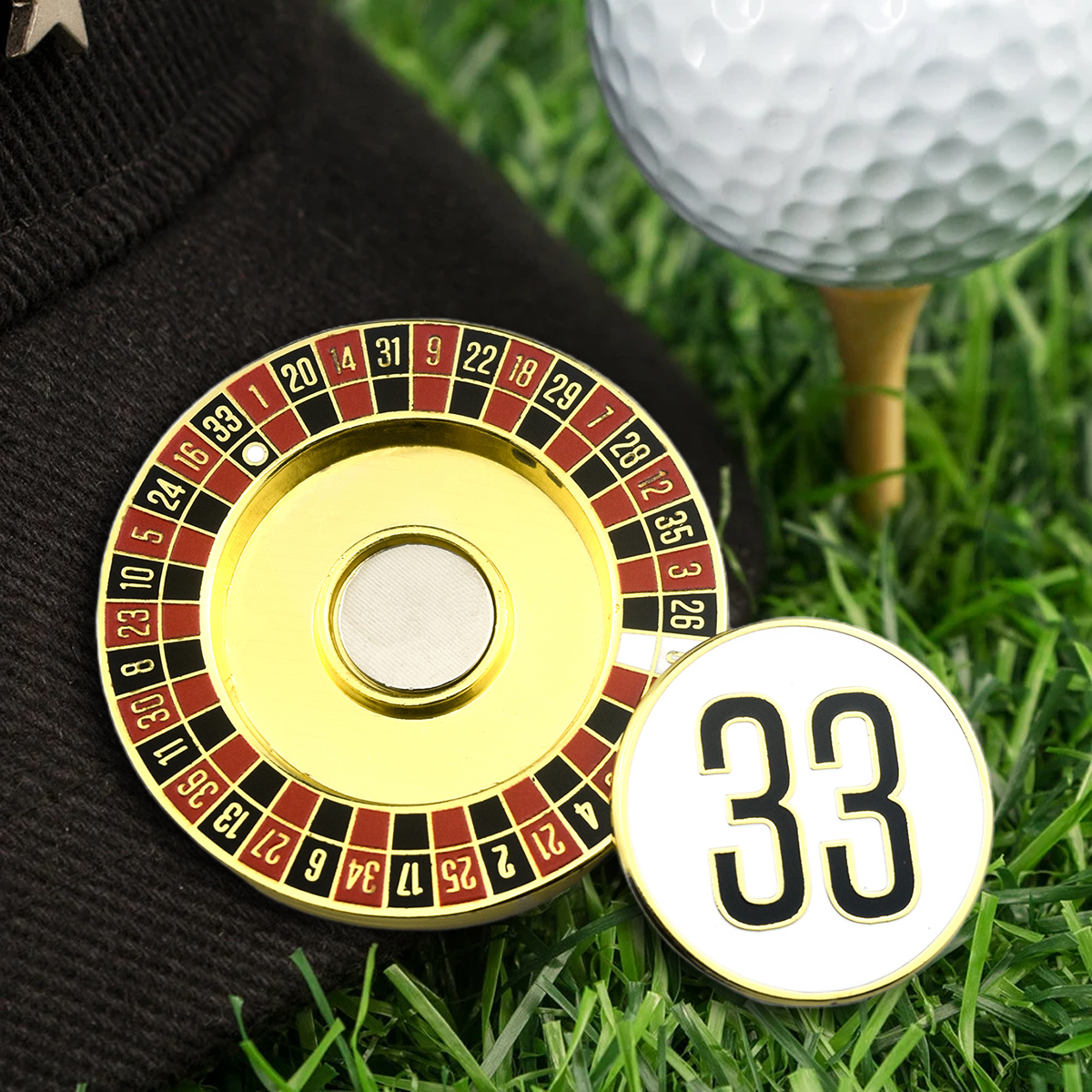 Penanda Bola Golf Kustom untuk Turnamen Korporat & Hadiah Klien