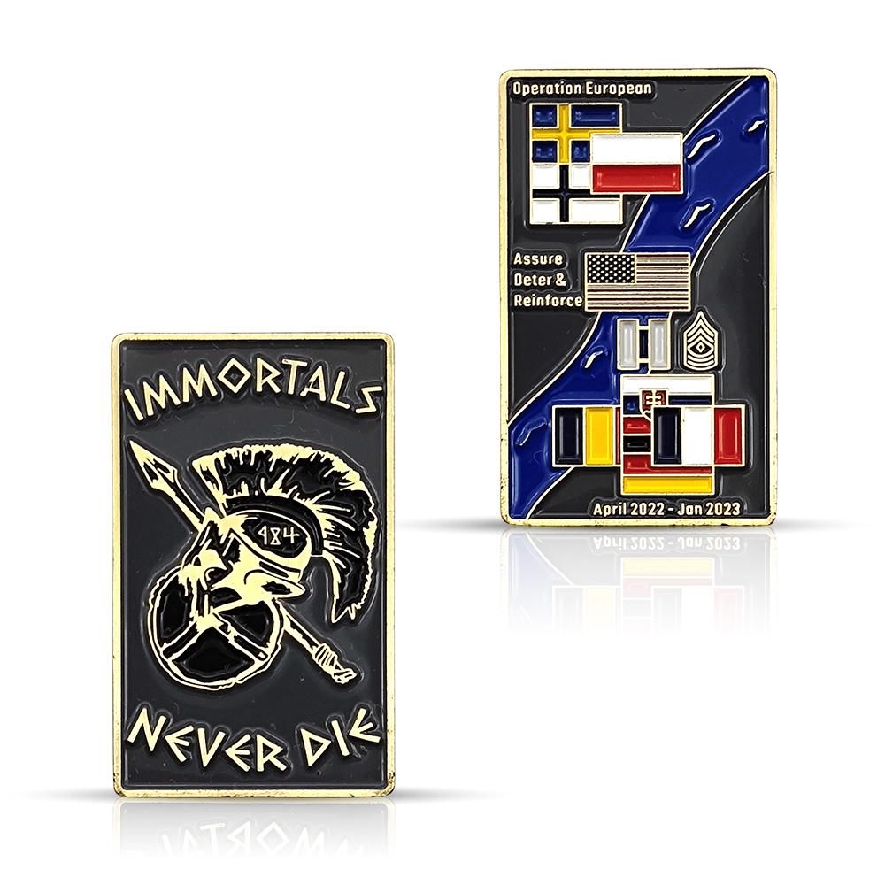 Square Challenge Coin | Challenge Coins
