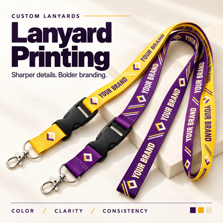What Printing Techniques Enhance the Quality of a Custom Lanyard