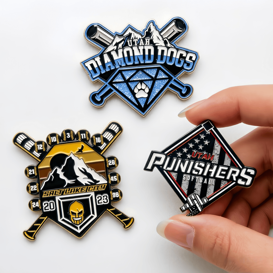 Custom Baseball Trading Pins – Best Pins for Team Trading & Events