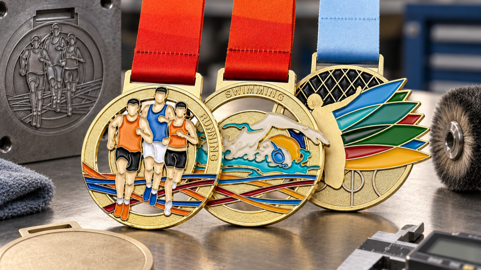 What Manufacturing Processes Improve the Quality of a Sports Medal