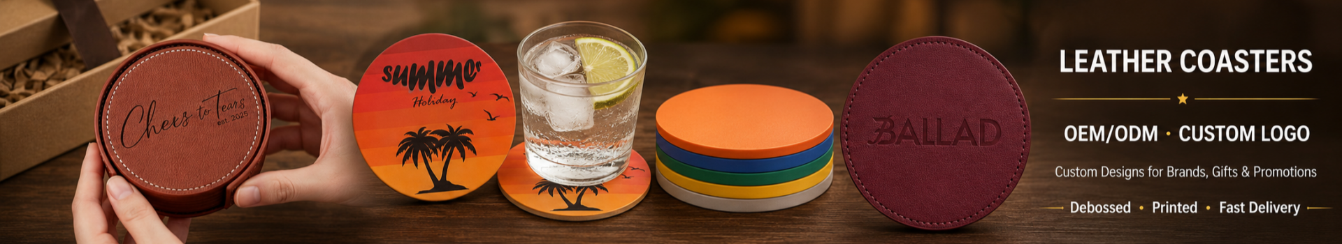 leather coasters-0