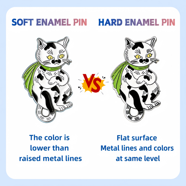 Choosing Between Soft and Hard Enamel: Which is Right for Your Brand?