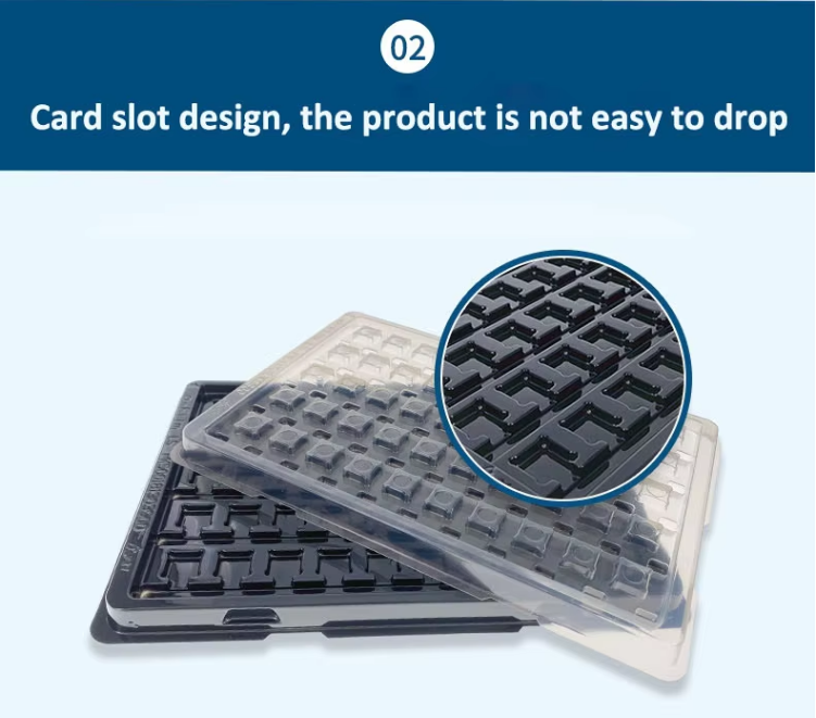 Leenol reusable ESD blister tray for anto part manufacture