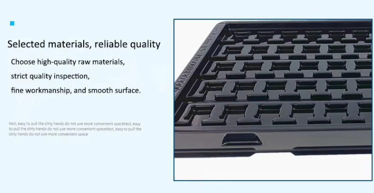Leenol reusable ESD blister tray for anto part factory