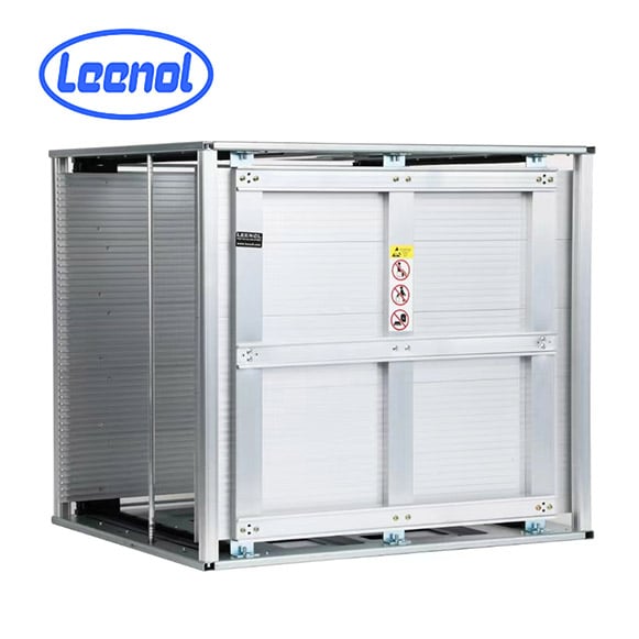 رف LN-C817 من سبائك الألومنيوم المانعة للكهرباء الساكنة لمادة SMT PCB 460*400*563 مم