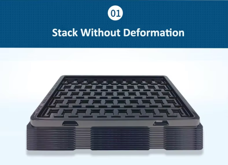 Leenol reusable ESD blister tray for anto part factory