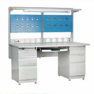 Leenol LN14 esd work table with cabinet support supplier