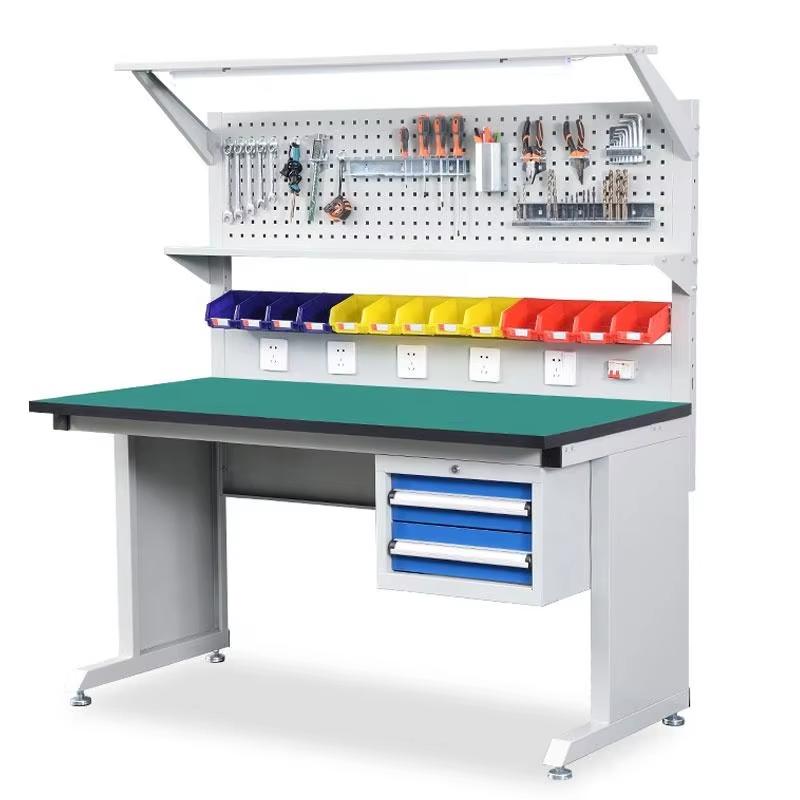 What components make up an ESD compliant workstation?