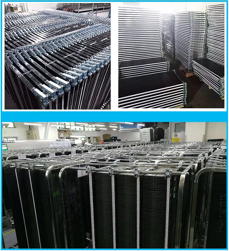 Leenol 900*450*1300mm ESD stainless steel PCB trolley supplier