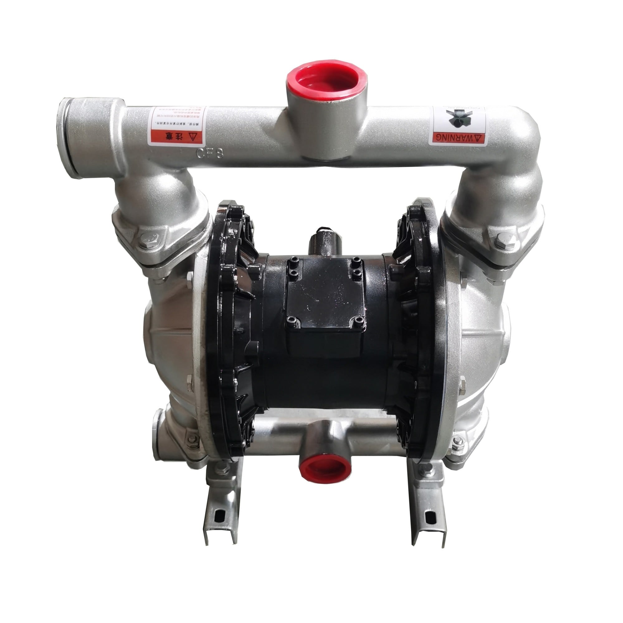 Factory Customizable Food Grade Stainless Steel QBY-40 Double Diaphragm Pump Air Operated Pneumatic