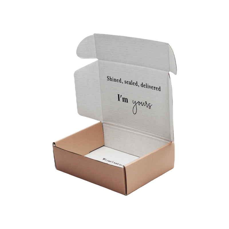 Sefyll Allan â Blwch Cardbord Addas Unigryw ar gyfer Brandio