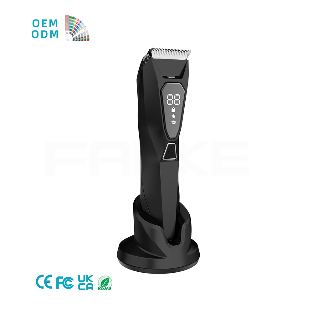 FK-505 Industrial-Grade LED Body Hair Trimmer — IPX6, 120min