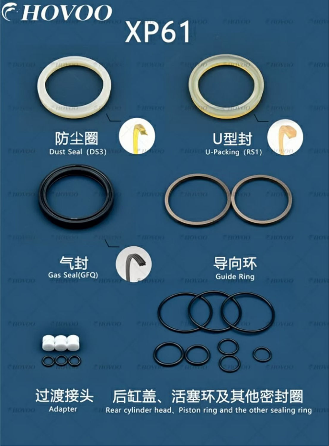 XP61 Hydraulic Hammer Seal Kits manufacture