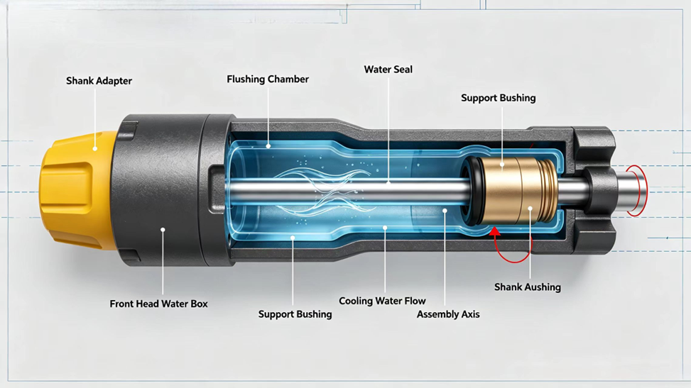 What Is a Cup seal in a Hydraulic Rock Drill?