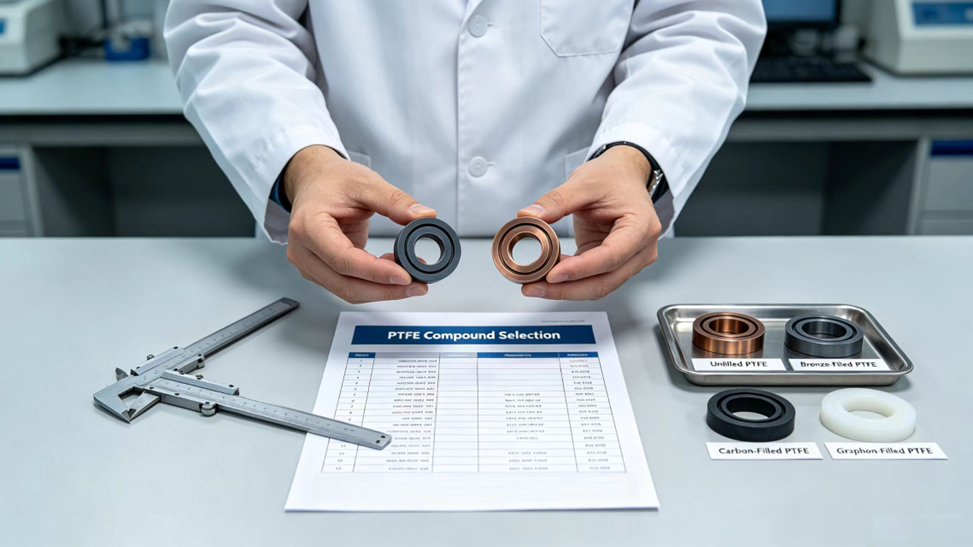 What Material Is a Glyd Ring or Step Seal Made Of?