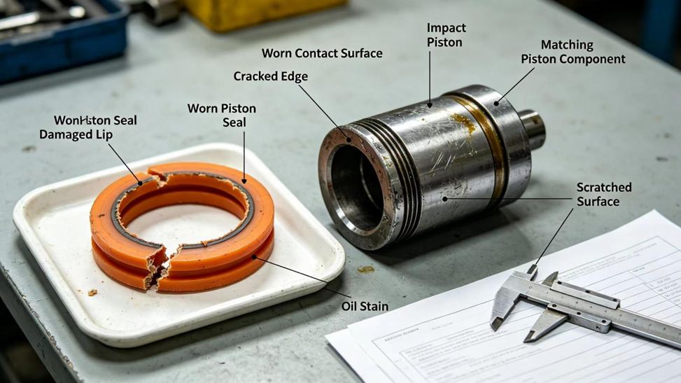 What Is an Impact Piston Seal in a Hydraulic Rock Drill?