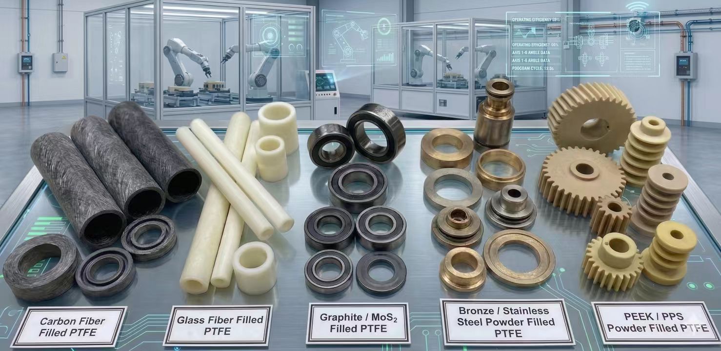 Jasný výklad nejnovějších zkušebních a hodnotících norem pro PTFE používané v podvozcích (s důrazem na plněné produkty PTFE)