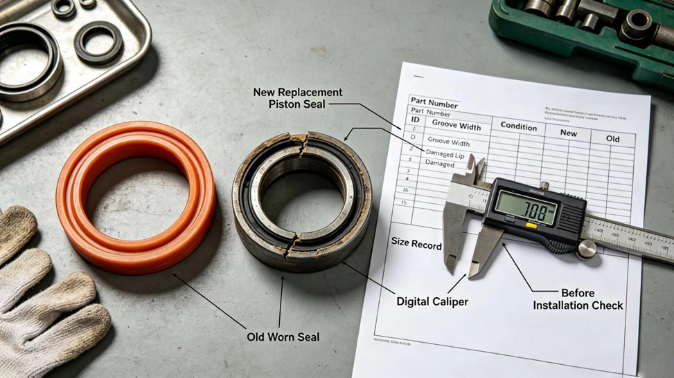 What Is an Impact Piston Seal in a Hydraulic Rock Drill?