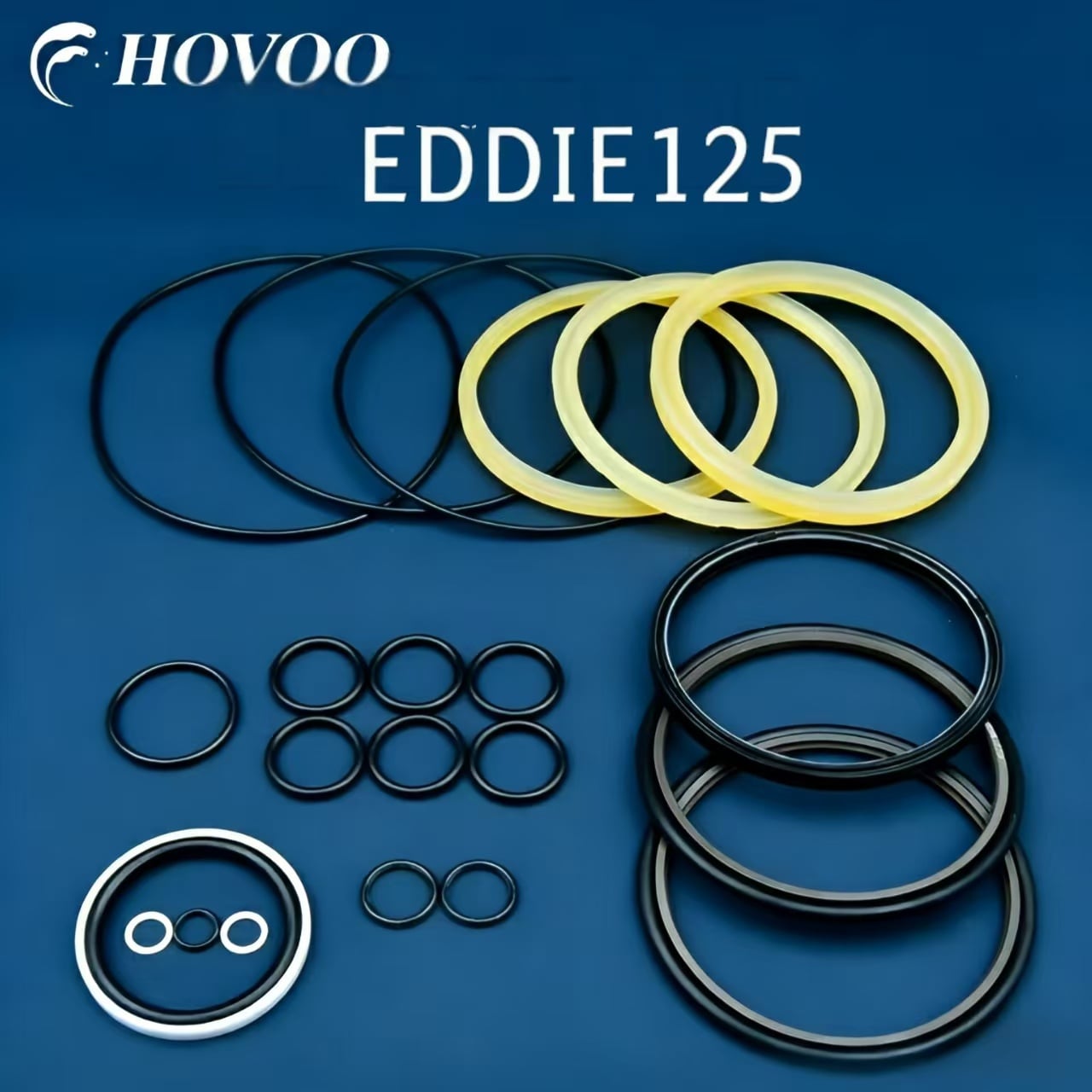EDDIE125 hydraulískar hamrarhringssett