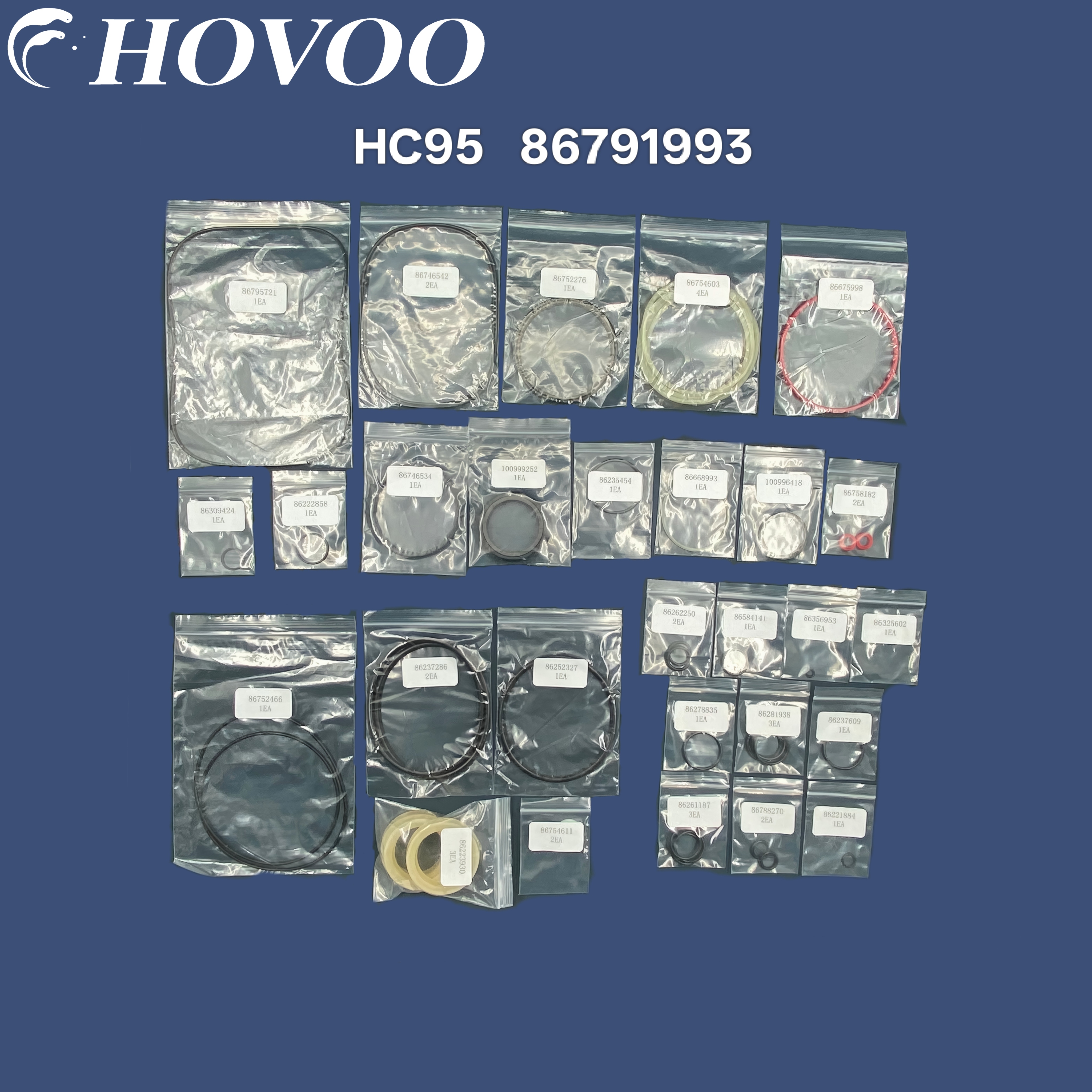 kituri de etanșare pentru perforator hidraulic de stâncă 86791993/HC95